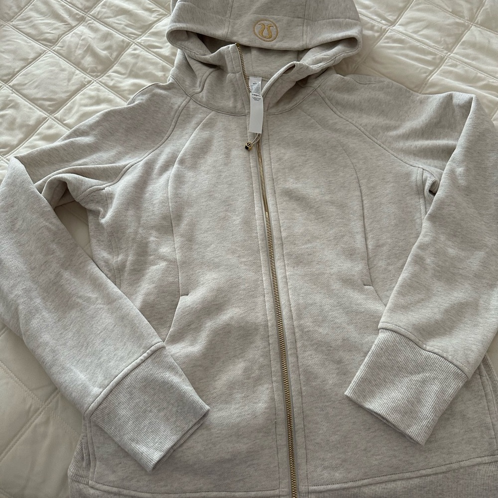 Lululemon Athletica Gray Zip-Up Hoodie Sweatshirt
